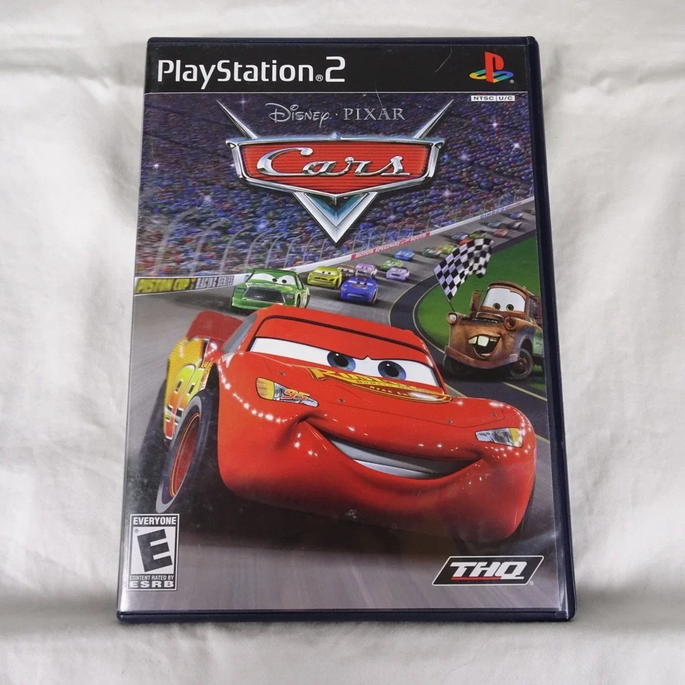 PlayStation 2 PS2 Disney Pixar Cars game and manual